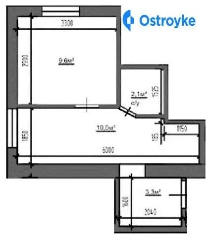 Продаж 1-кімнатної квартири, 28 м², Одеса — фото 2