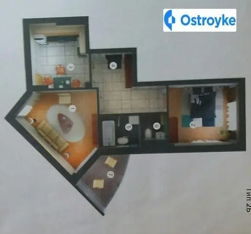 Продаж 2-кімнатної квартири, 63 м², Бровари — фото 3