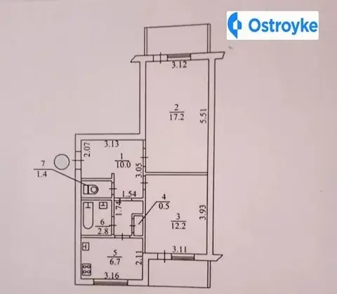 2-кімнатна квартира, 56 м², просп. Академіка Глушкова, 31, Київ