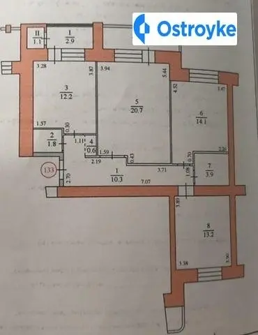 Продаж 3-кімнатної квартири, 82 м², Тернопіль — фото 2