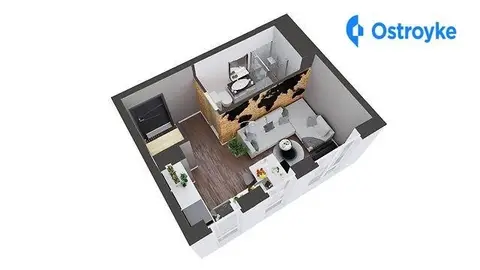 Продаж 1-кімнатної квартири, 21 м², Київ
