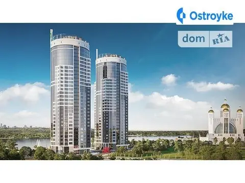 1-кімнатна квартира, 54 м², пров. Слобідський, Київ