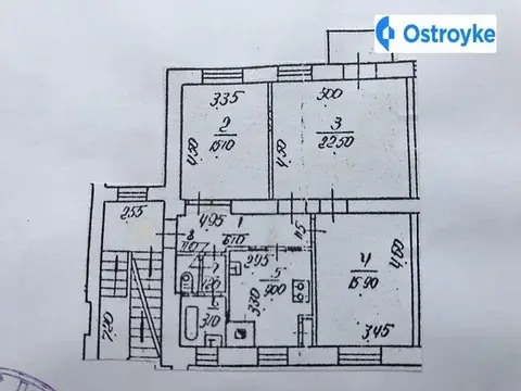3-кімнатна квартира, 75 м², вул. Андрія Парубія, 28/2, Київ