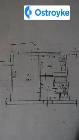 Продаж 1-кімнатної квартири, 34 м², Черкаси — фото 1