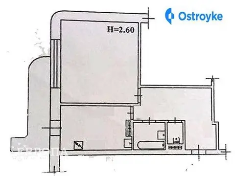 1-комнатная квартира, 42 м², просп. Добровольского, Одесса