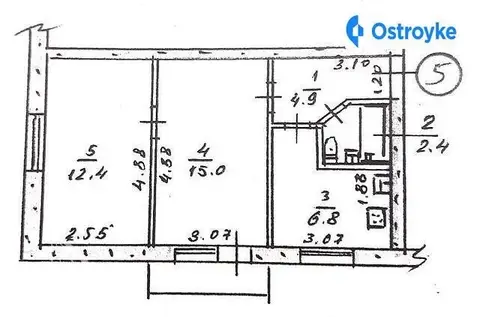 Продаж 2-кімнатної квартири, 42 м², Запоріжжя