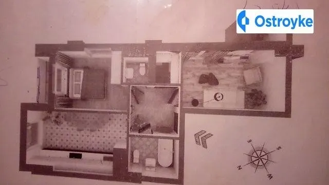 Продаж 2-кімнатної квартири, 55 м², Київ — фото 1