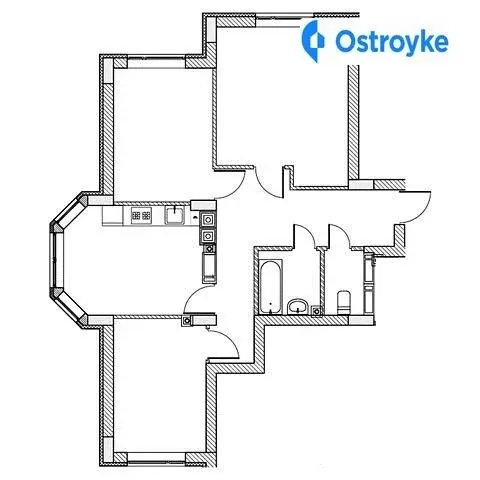 Продажа 3-комнатной квартиры, 71 м², Ирпень