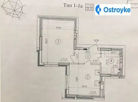 1-кімнатна квартира, 39 м², вул. Драгоманова, 10, Київ
