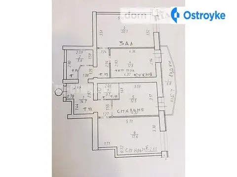 3-комнатная квартира, 91 м², просп. Михайла Лушпи, Сумы