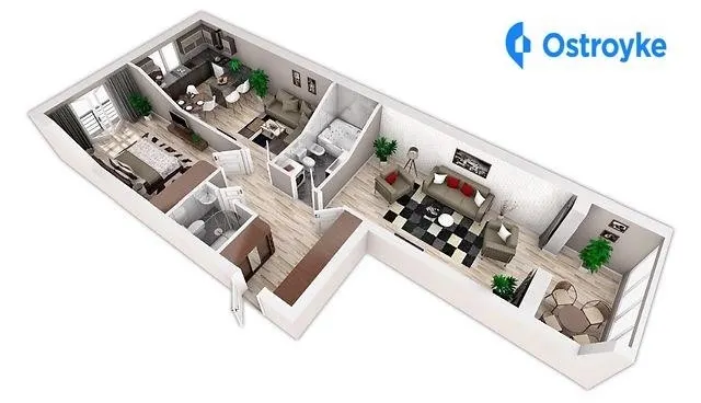 Продаж 2-кімнатної квартири, 70 м², Івано-Франківськ — фото 1