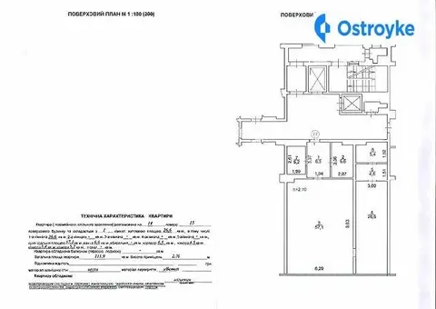 1-кімнатна квартира, 111 м², вул. Героїв УПА, 73в, Львів