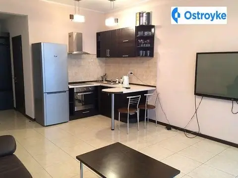 1-комнатная квартира, 56 м², наб. Дніпровська, Киев