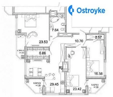 Продаж 3-кімнатної квартири, 125 м², Одеса — фото 5