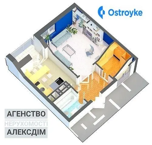 Немирівська (Руська), готова 1-кімнатна новобудова у процесі здачі у експлуатацію — фото 2