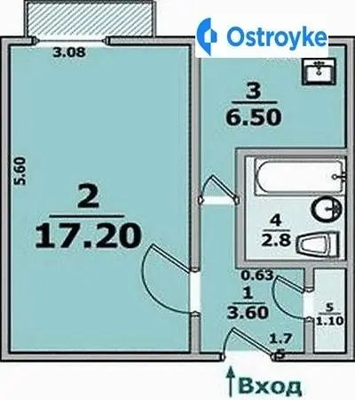Оренда 1-кімнатної квартири, 33 м², Харків — фото 3