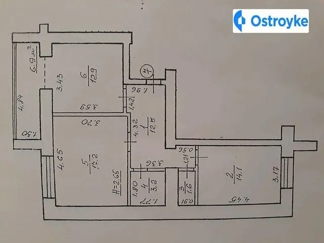 Продаж 2-кімнатної квартири, 68 м², Івано-Франківськ — фото 1