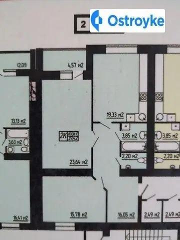Продаж 2-кімнатної квартири, 81 м², Хмельницький — фото 2