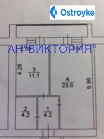 Продаж 1-кімнатної квартири, 50 м², Бориспіль — фото 3