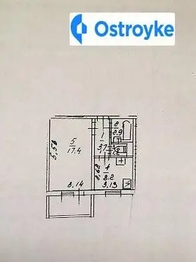 1-кімнатна квартира, 36 м², просп. Петра Григоренка, 38а, Київ