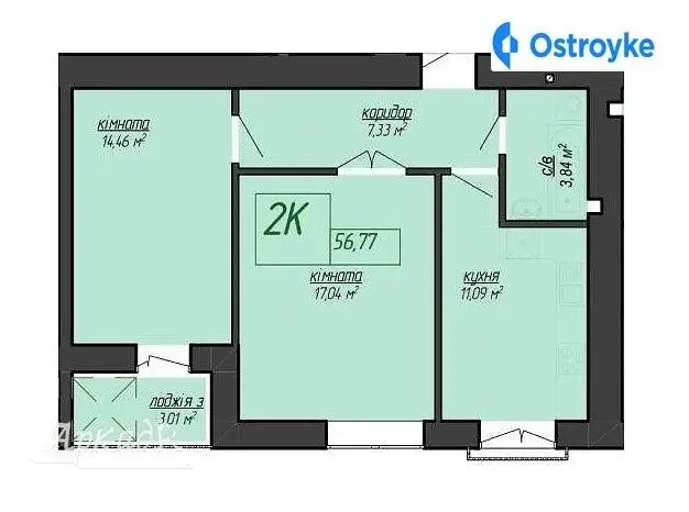 Продаж 2-кімнатної квартири, 56 м², Івано-Франківськ — фото 5