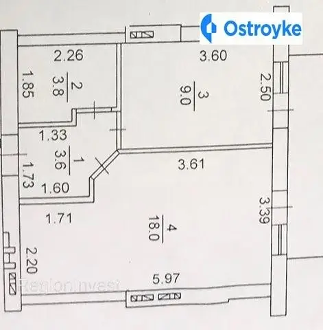 1-комнатная квартира, 36 м², вул. Лисенка, 13, Ирпень