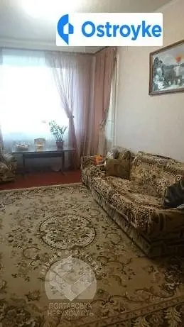 Продажа 3-комнатной квартиры, 58 м², Полтава