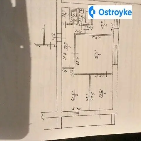 Продажа 3-комнатной квартиры, 63 м², Белая Церковь