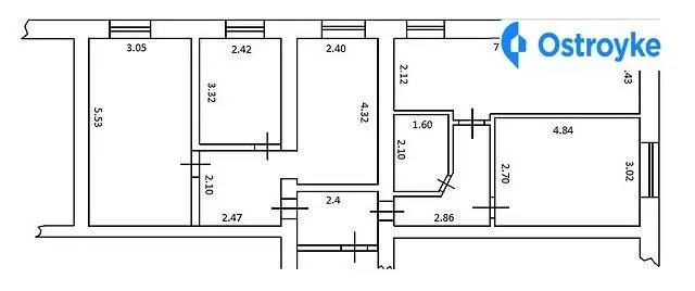 4-комнатная квартира, 84 м², вул. Калмикова, 21, Арциз — фото 1