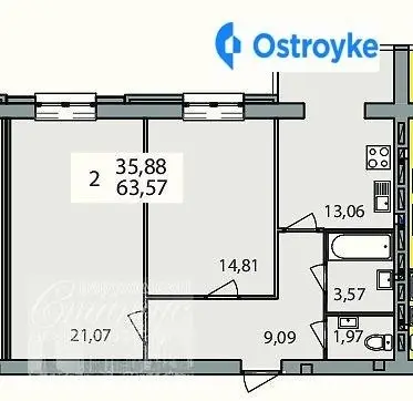 Продаж 2-кімнатної квартири, 65 м², Вінниця — фото 2
