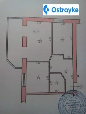 Продажа 2-комнатной квартиры, 66 м², Хмельницкий