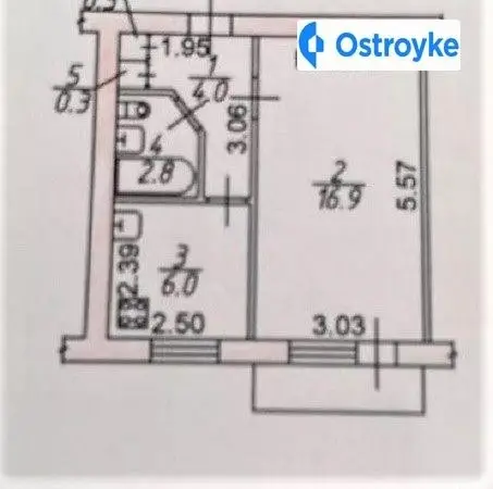 1-кімнатна квартира, 30 м², вул. Пархоменка, Запоріжжя