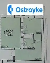 Продаж 1-кімнатної квартири, 41 м², Харків — фото 3