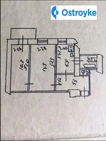 2-кімнатна квартира, 41 м², вул. Горького, 47, Київ