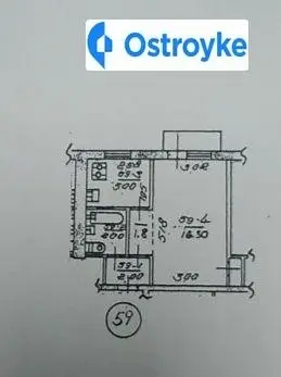 1-кімнатна квартира, 29 м², вул. Академика Шлихтера, 6, Київ