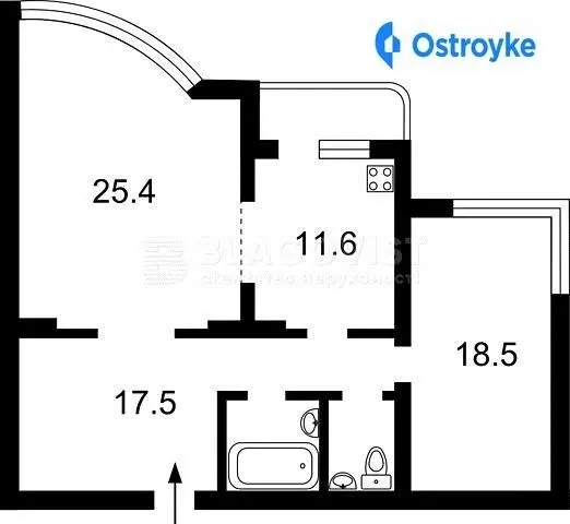 Продаж 2-кімнатної квартири, 81 м², Київ — фото 5