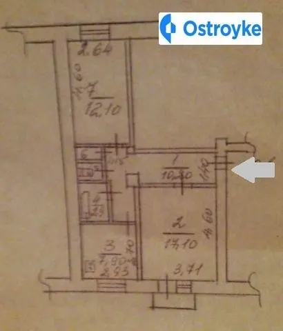 Продаж 2-кімнатної квартири, 52 м², Харків — фото 1