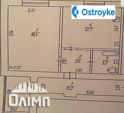 Продаж 1-кімнатної квартири, 51 м², Вінниця — фото 1