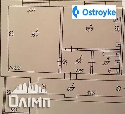 Продаж 1-кімнатної квартири, 51 м², Вінниця