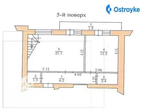 3-комнатная квартира, 120 м², вул. Лисенка, Тернополь