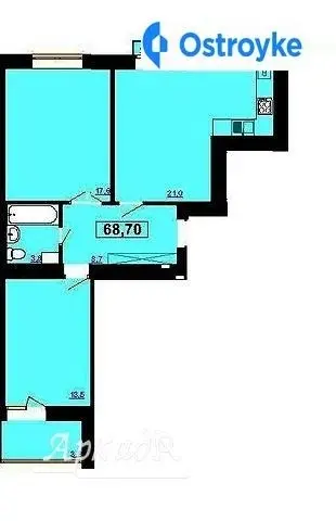 Продаж 2-кімнатної квартири, 69 м², Івано-Франківськ — фото 3