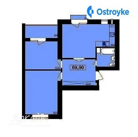 Продаж 2-кімнатної квартири, 70 м², Івано-Франківськ — фото 2