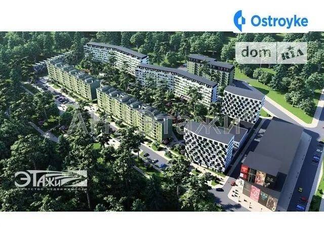 Продаж 1-кімнатної квартири, 45 м², Буча — фото 1