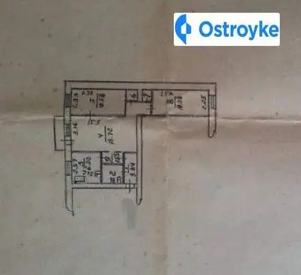 3-кімнатна квартира, 57 м², вул. Нижньодніпровська, Запоріжжя