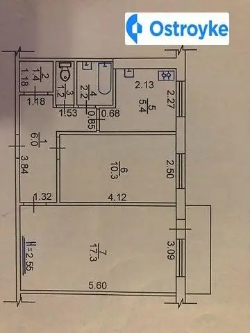 2-кімнатна квартира, 45 м², просп. Героев Сталинграда, 140А, Харків