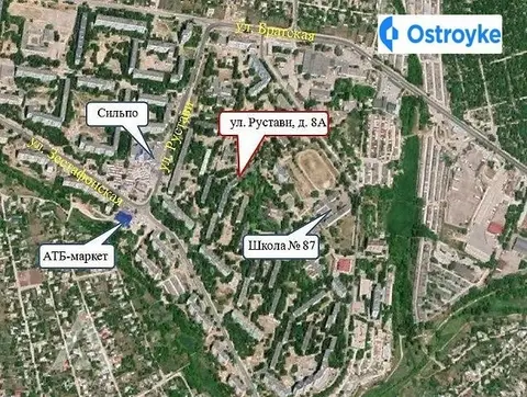 1-кімнатна квартира, 32 м², вул. Руставі, 8а, Запоріжжя