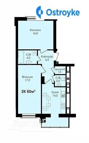 Продаж 2-кімнатної квартири, 60 м², Івано-Франківськ — фото 2