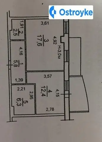 Продаж 1-кімнатної квартири, 49 м², Одеса — фото 4