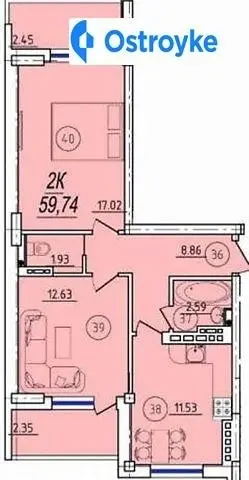 Продаж 2-кімнатної квартири, 61 м², Одеса — фото 4