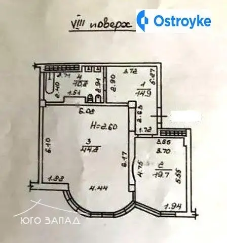 Продаж 2-кімнатної квартири, 90 м², Одеса — фото 3
